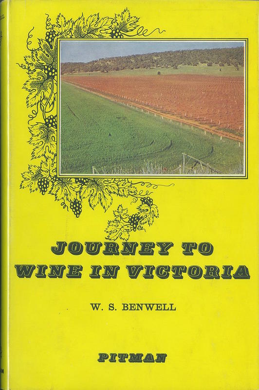 Journey to wine in Victoria / W. S. Benwell cover