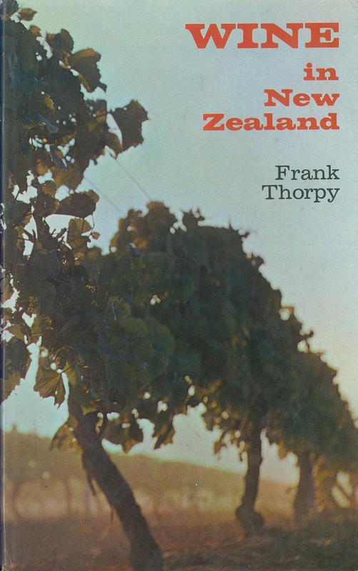 Wine in New Zealand / Frank Thorpy cover