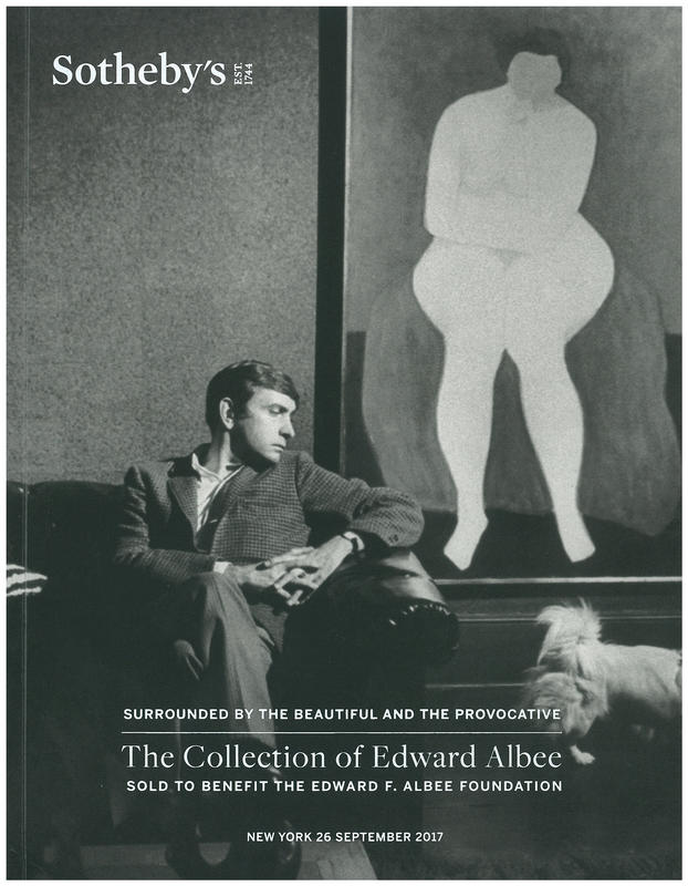 Surrounded by the beautiful and the provocative : the collection of Edward Albee sold to benefit the Edward F. Albee Foundation, suction in New York, 26 September 2017 / Sotheby's cover