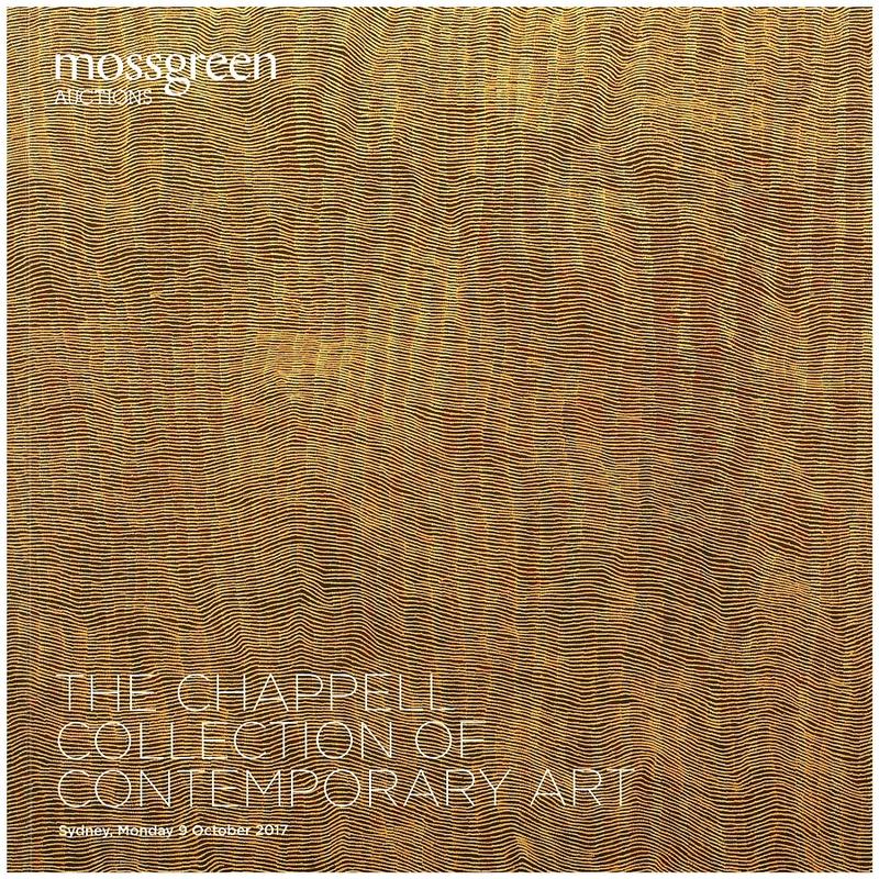 The Chappell collection of contemporary art : Sydney, Monday 9 October 2017 / Mossgreen Auctions cover