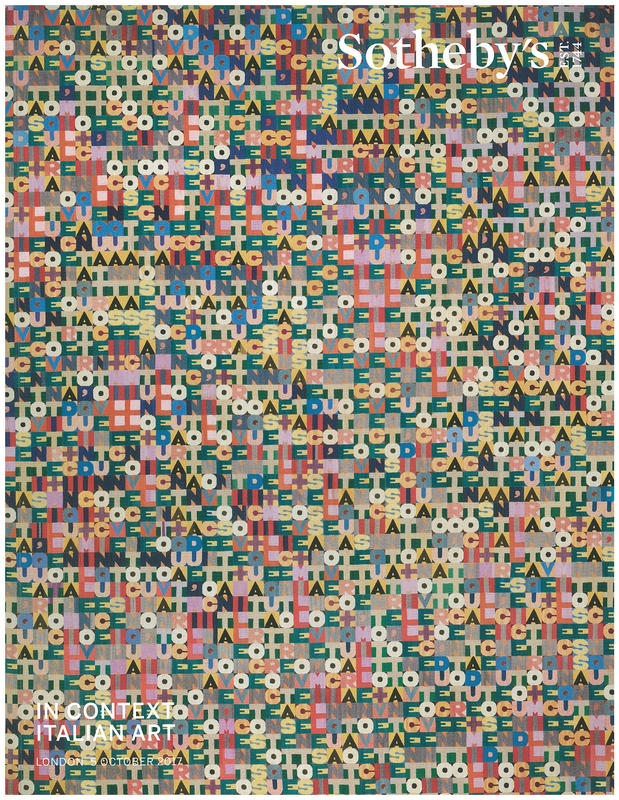 In context Italian art : auction in London, 5 October 2017 / Sotheby's cover