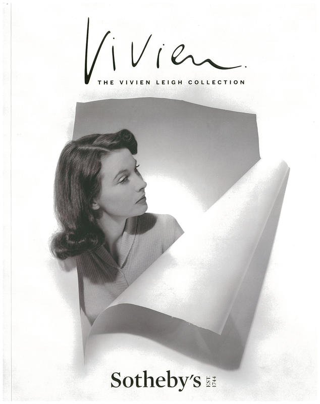 Vivien, the Vivien Leigh Collection : auction in London, 26 September 2017 / Sotheby's cover