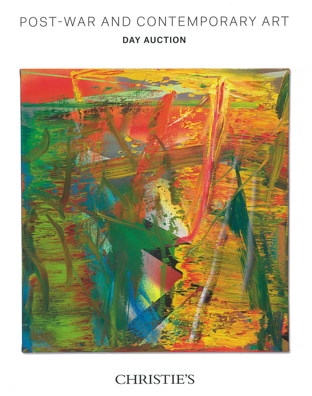 Post-war and contemporary art day auction : Saturday 7 October 2017 / Christie's cover