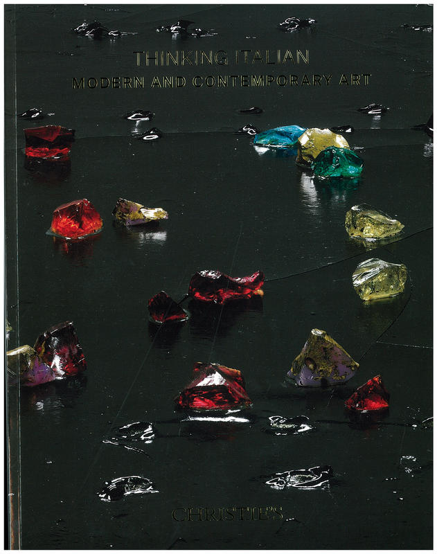 Thinking Italian : Friday 6 October 2017 / Christie's cover