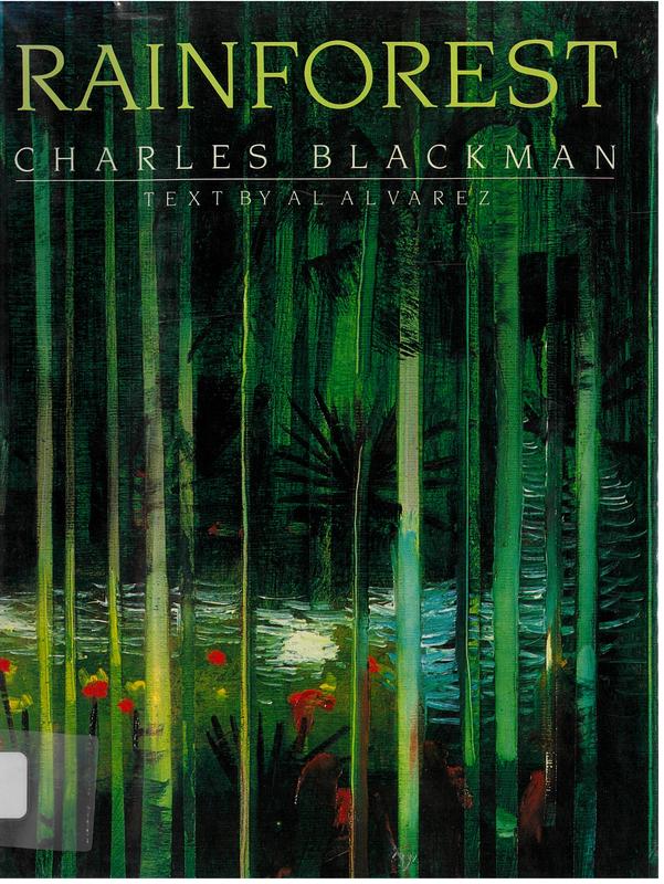 Rainforest / Charles Blackman ; text by Al Alvarez cover