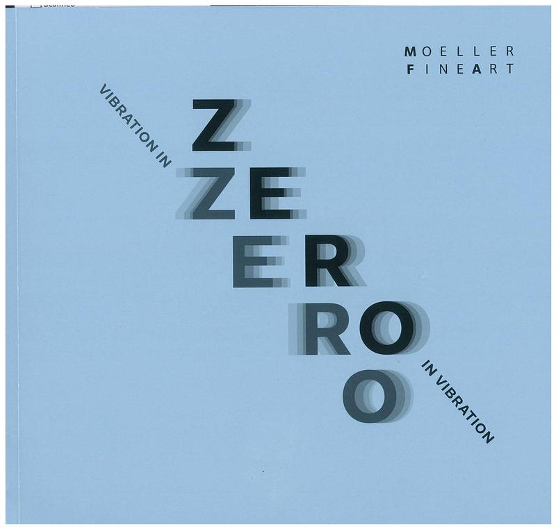 ZERO in vibration : vibration in ZERO / edited by Emily Radin Walter cover