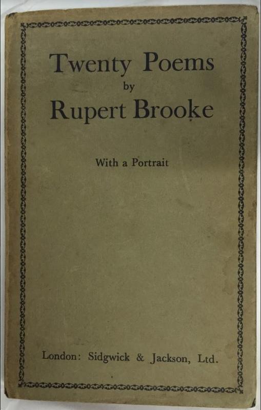 Twenty poems / by Rupert Brooke cover