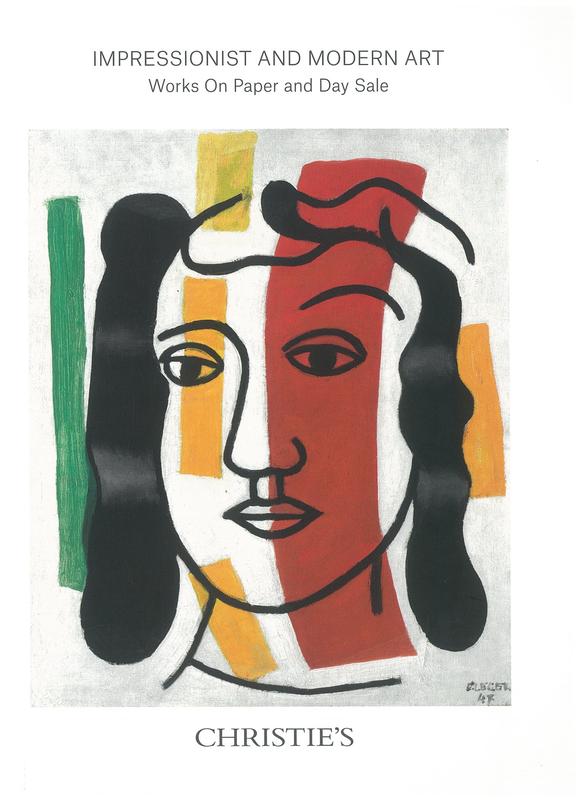 Impressionist and modern art works on paper and day sale : Tuesday 16 May 2017 / Christie's cover