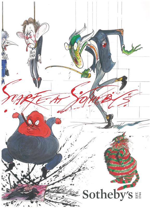 Scarfe at Sotheby's : auction in London, 5 April 2017 / Sotheby's cover