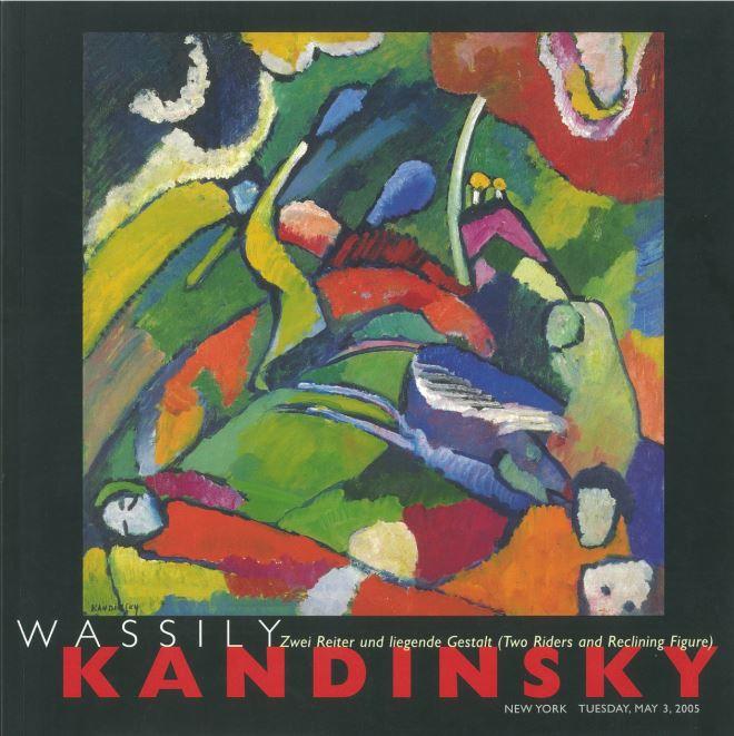 Wassily Kandinsky : zwei reiter und liegende gestalt (two riders and reclining figure) / [Sotheby's] cover