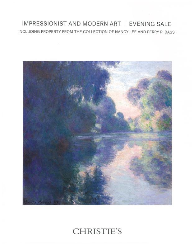 Impressionist and modern art, including property from the collection of Nancy Lee and Perry R. Bass : evening sale, Monday 13 November 2017 / Christie's cover