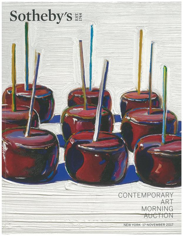 Contemporary art morning auction : auction in New York, 17 November 2017 / Sotheby's cover