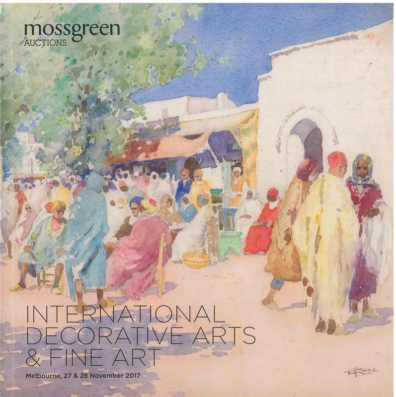 International decorative arts and fine art : Melbourne, 27 & 28 November 2017 / Mossgreen Auctions cover