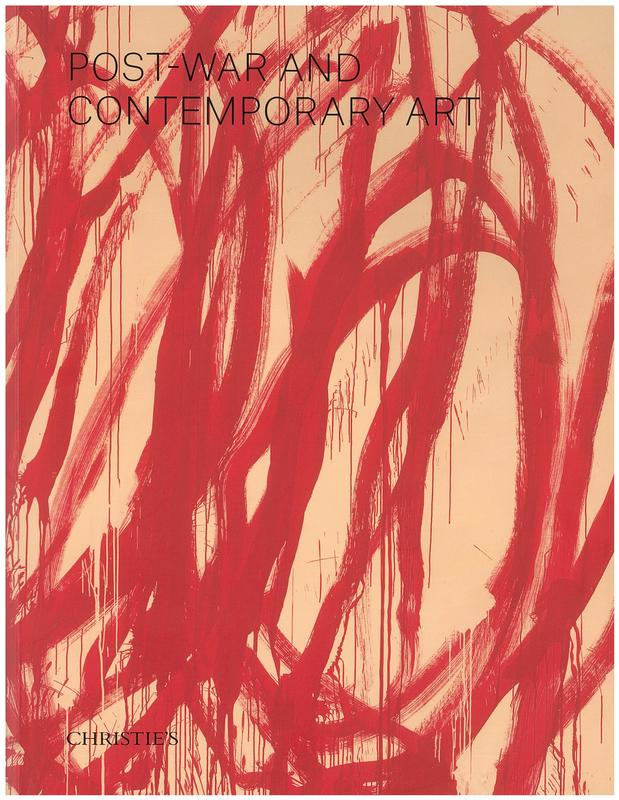 Post-war and contemporary art : evening sale, Wednesday 15 November 2017 / Christie's cover