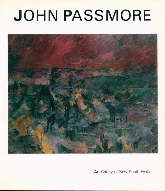 John Passmore 1904-84 : retrospective cover