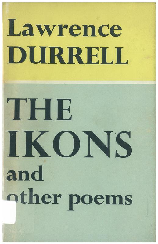 The ikons and other poems / Lawrence Durrell cover