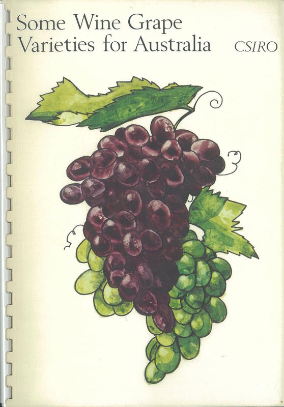 Some wine grape varieties for Australia /​ [by] A.J. Antcliff cover