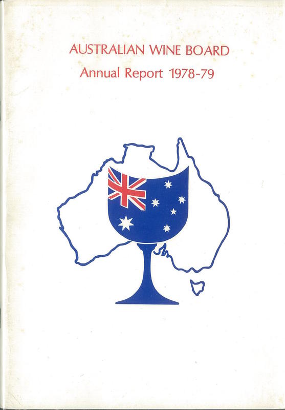 Annual report /​ Australian Wine Board cover