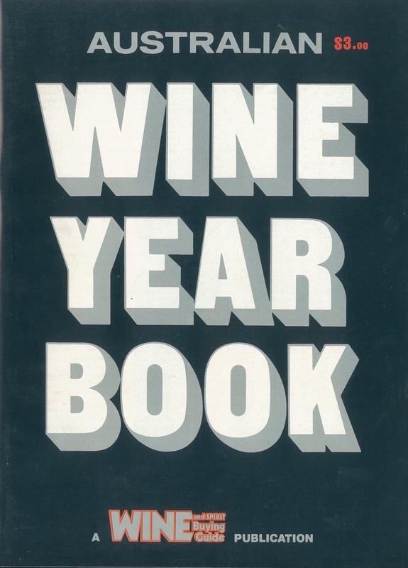 The Australian wine yearbook / [edited by] John Parkinson cover