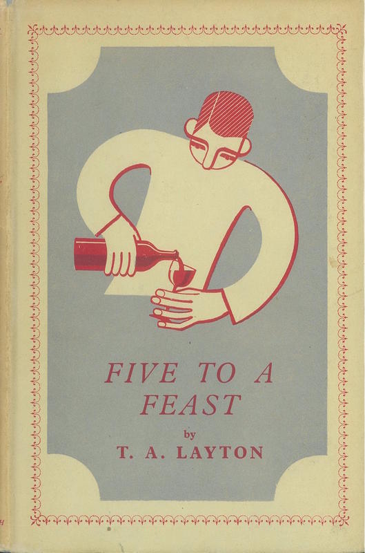Five to a feast / by T. A. Layton cover