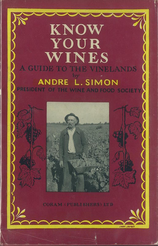 Know your wines / by André Simon cover