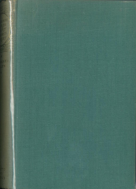 Number three Saint James's Street :​ a history of Berry's the wine merchants / by H. Warner Allen cover