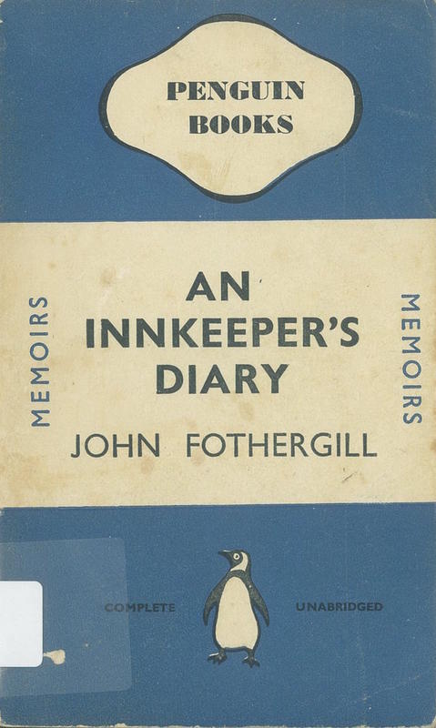 An innkeeper's diary /​ John Fothergill cover