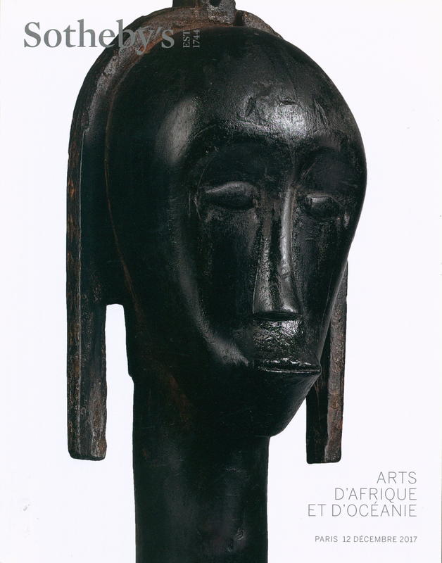 Arts d'Afrique et d'Oceanie : vente a Paris, 12 Decembre 2017 / Sotheby's cover
