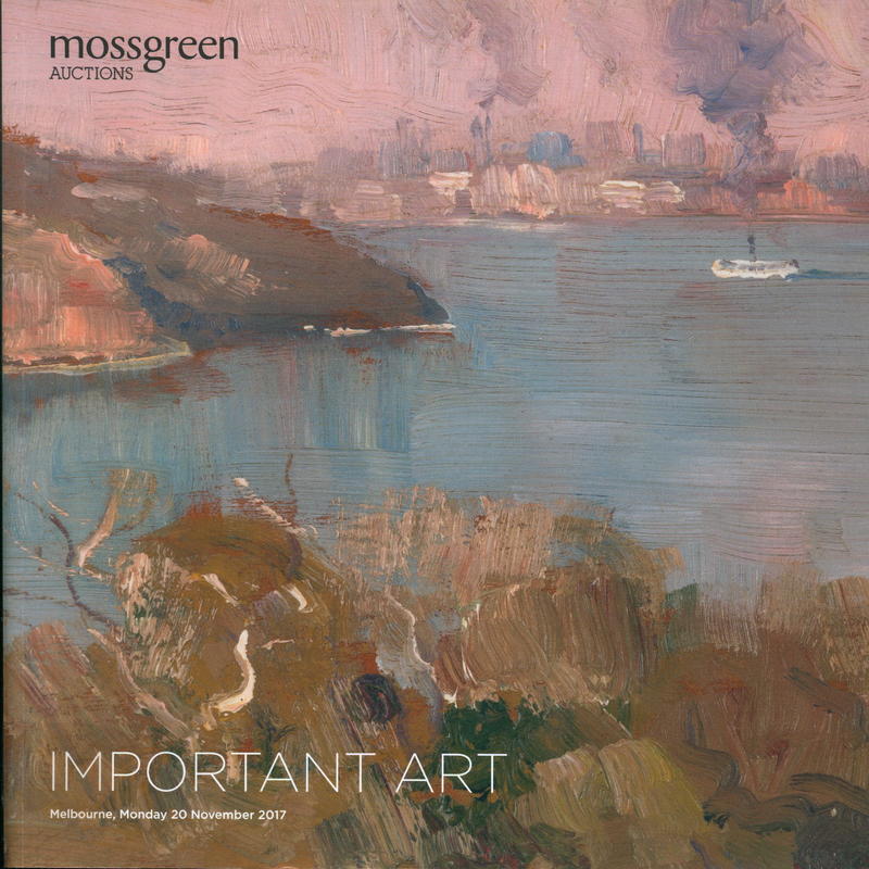 Important art : Melbourne, Monday 20 November 2017 / Mossgreen Auctions cover