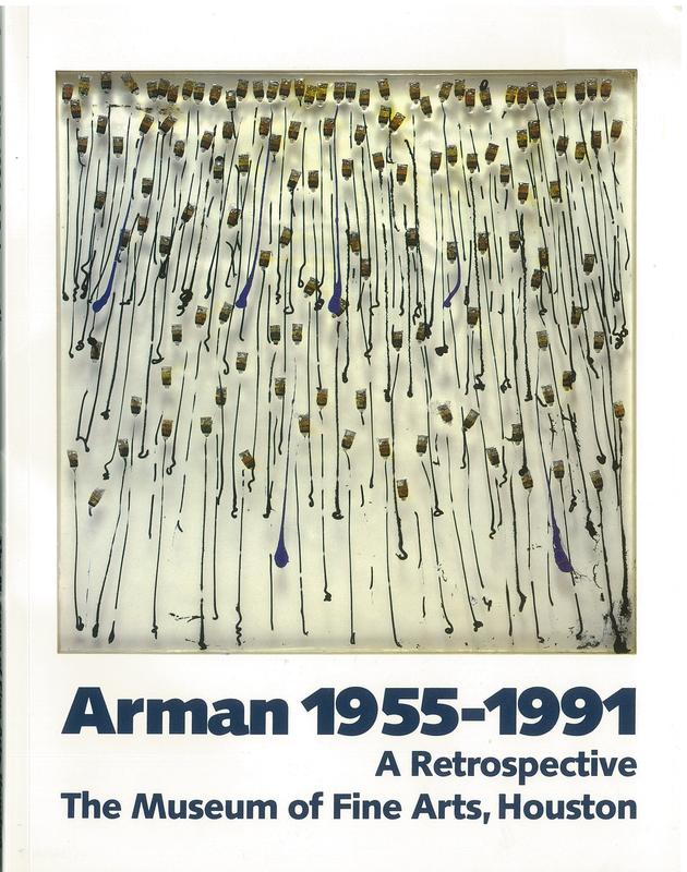 Arman 1955-1991 : a retrospective / Alison de Lima Greene, Pierre Restany cover