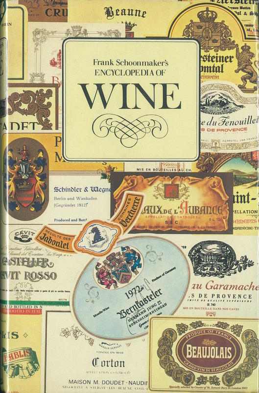 Frank Schoonmaker's encyclopedia of wine cover