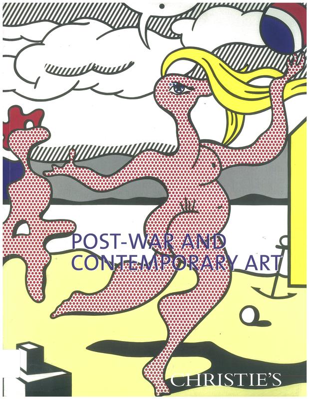 Post-war and contemporary art : evening sale, Wednesday 13 May 2009 / Christie's cover