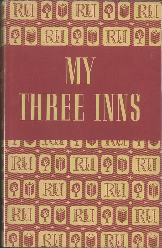 My three inns / John Fothergill cover