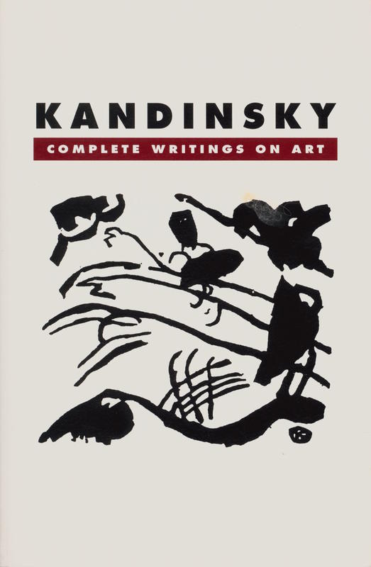 Kandinsky : complete writings on art cover