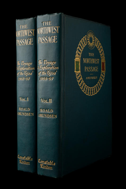 Roald Amundsen's 'The North West passage' : being the record of a voyage of exploration of the ship 'Gjoa' 1903-1907 : vol. II /​ by Roald Amundsen ; with a supplement by First Lieutenant Hansen cover