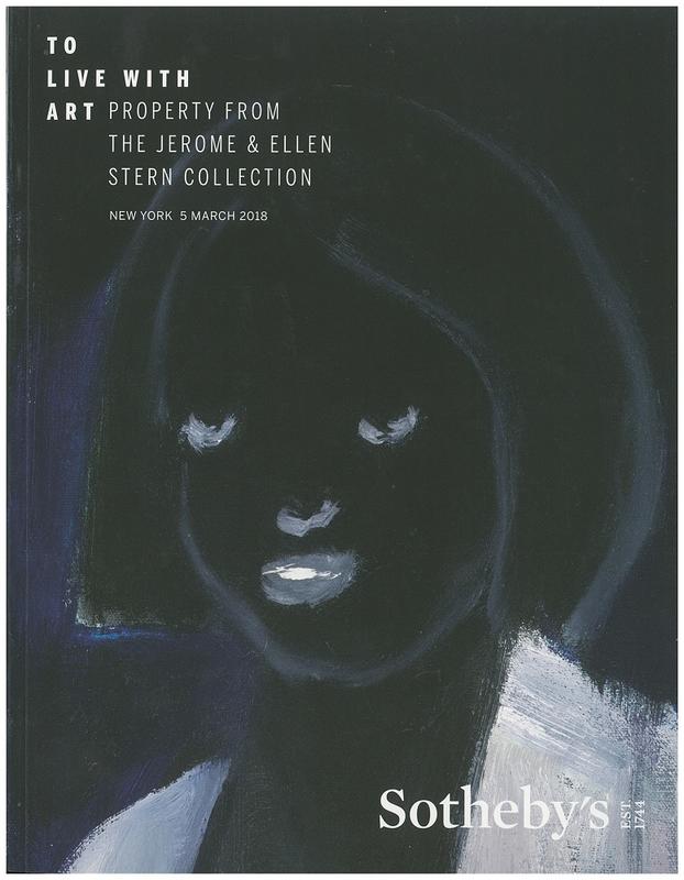 To live with art : property from the Jerome & Ellen Stern Collection : auction in New York, 5 March 2018 / Sotheby's cover
