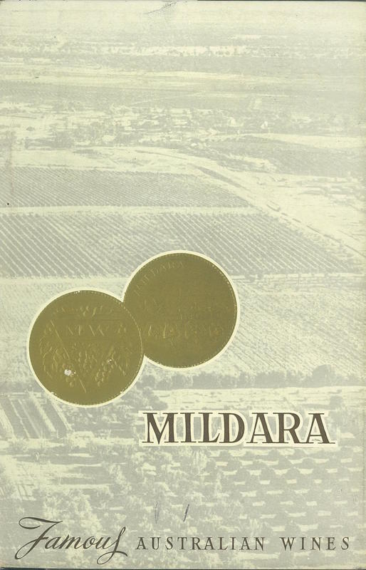 The history of 'Mildara' / [designed by Wytt Morrô & Son] cover