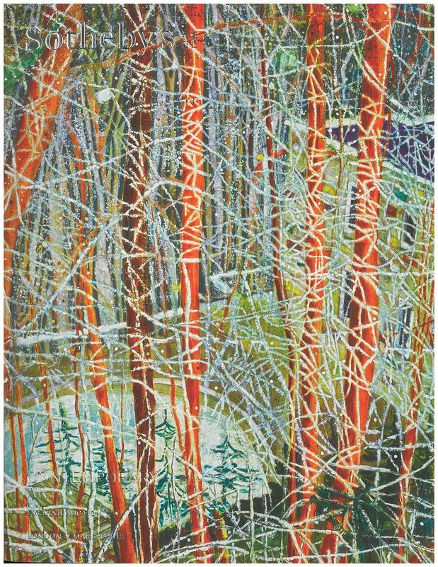 Contemporary art evening auction : auction in London, 7 March 2018 / Sotheby's cover