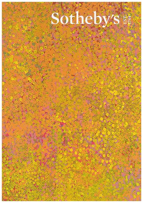 Aboriginal art : auction in London, 14 March 2018 / Sotheby's cover