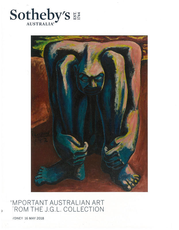 Important Australian art from the J.G.L. Collection : auction in Sydney, 16 May 2018 / Sotheby's Australia cover