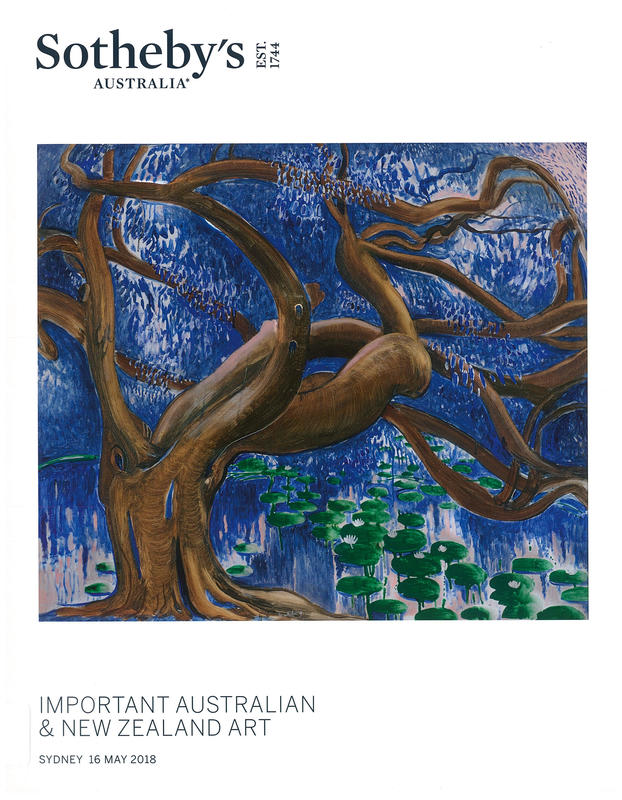 Important Australian and New Zealand art : auction in Sydney, 16 May 2018 / Sotheby's Australia cover