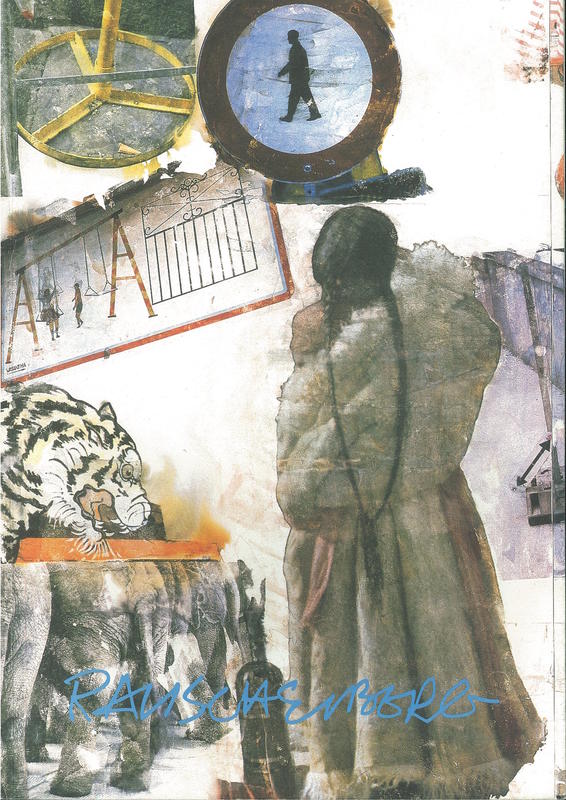 Rauschenberg : anagrams (a pun) / PaceWildenstein cover