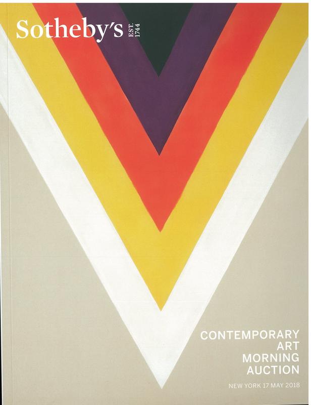 Contemporary art morning auction : auction in New York, 17 May 2018 / Sotheby's cover