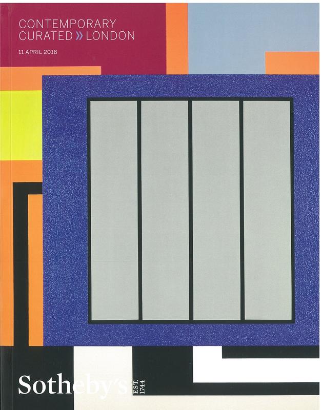 Contemporary curated London, with guest curator Mark Hix : auction in London, 11 April 2018 / Sotheby's cover