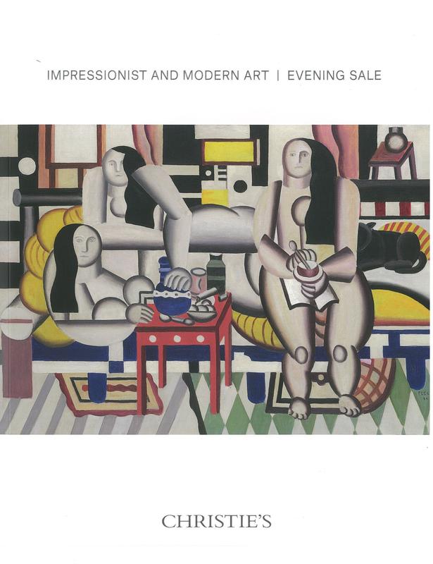 Impressionist and modern art : evening sale, Tuesday 15 May 2018 / Christie's cover