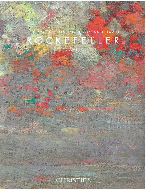 The collection of Peggy and David Rockefeller : volume IV, fine art day sale, Thursday 10 May 2018 / Christie's cover