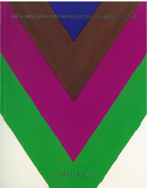Post-war and contemporary art : morning session, auction Friday 18 May 2018 / Christie's cover