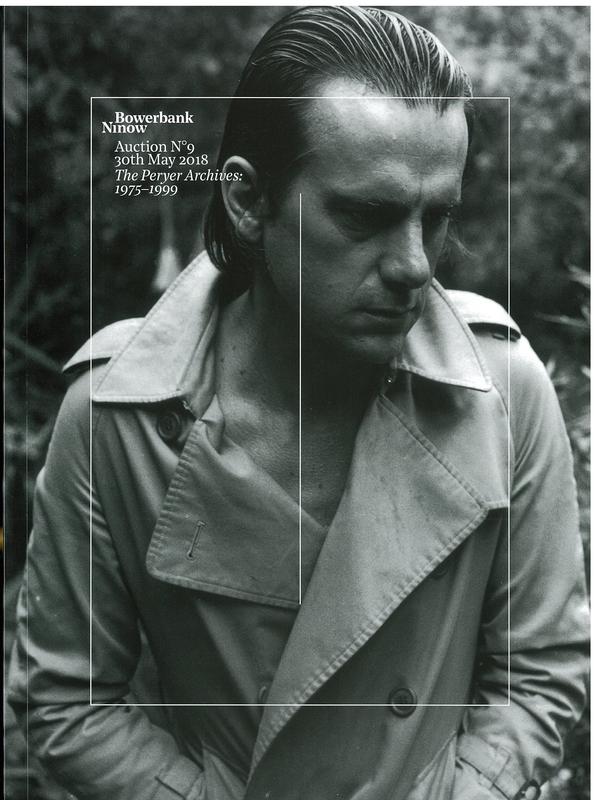 Bowerbank Ninow : auction no. 9, 30th May 2018 cover