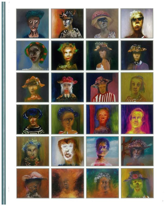 A day-by-day guide to the Adelaide ladies : 59 works by Sidney Nolan, 27 April 1964 to 11 June 1964 / words by Andrew Turley cover