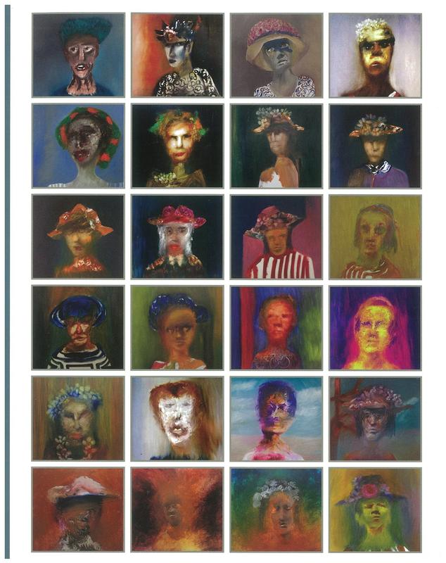 A day-by-day guide to the Adelaide ladies : 59 works by Sidney Nolan, 27 April 1964 to 11 June 1964 / words by Andrew Turley cover